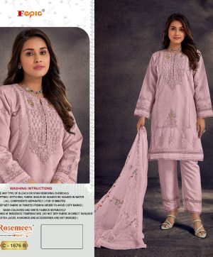 FEPIC C 1676 B ROSEMEEN SALWAR SUITS IN INDIA