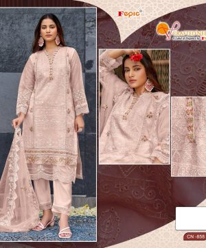 FEPIC CN 858 CRAFTED NEEDLE READYMADE SALWAR SUITS