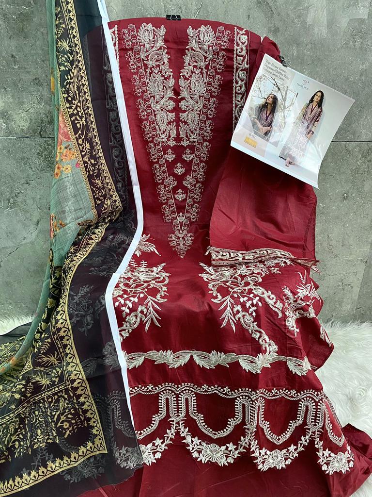 HOOR TEX H 117 PAKISTANI SUITS IN INDIA