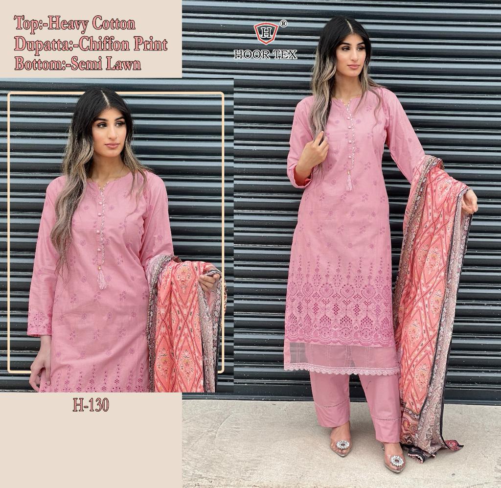 HOOR TEX H 130 PAKISTANI SUITS IN INDIA