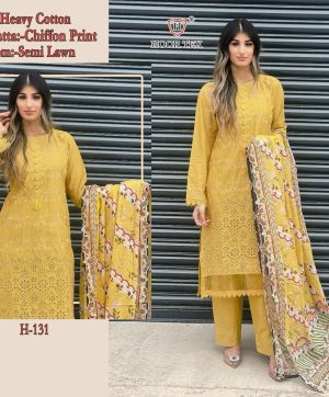 HOOR TEX H 131 PAKISTANI SUITS IN INDIA