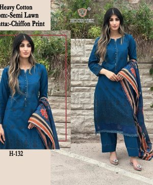 HOOR TEX H 132 SALWAR SUITS MANUFACTURER