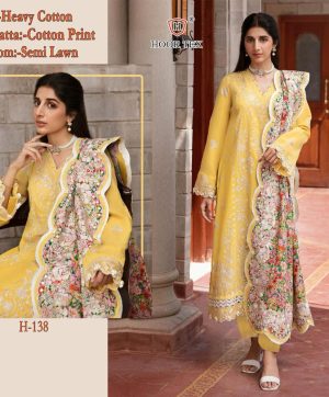 HOOR TEX H 138 PAKISTANI SUITS MANUFACTURER