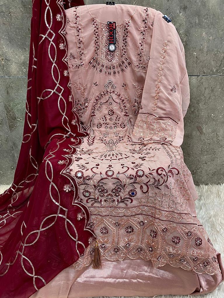 HOOR TEX H 151 A TO D SALWAR SUITS WHOLESALE