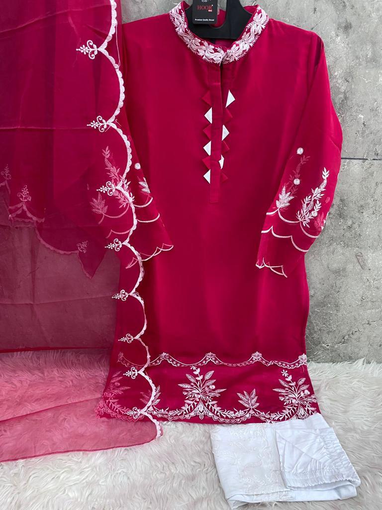 HOOR TEX HF 21 A TO F READYMADE SALWAR SUITS