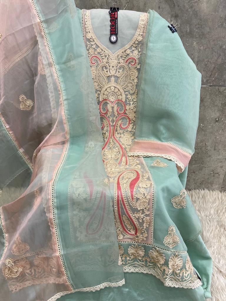 HOOR TEX OR 23 B PAKISTANI SUITS IN INDIA