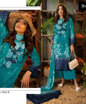 JIHAN 3262 B PAKISTANI SALWAR SUITS WHOLESALE