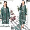 JIHAN 3357 CHEVRON LAWN COLLECTION SUITS