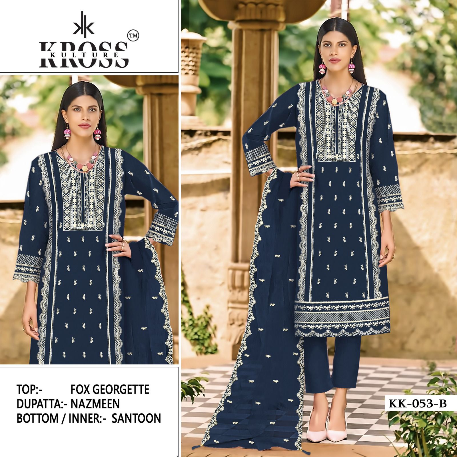 KROSS KULTURE KK 053 SERIES SALWAR SUITS WHOLESALE