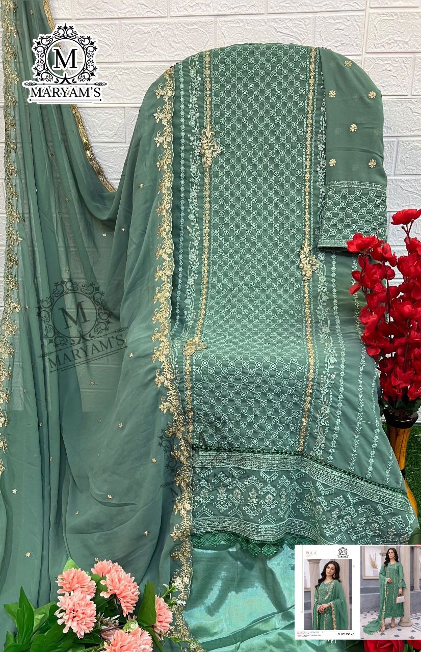 MARYAM'S 158 B PAKISTANI SUITS WHOLESALE