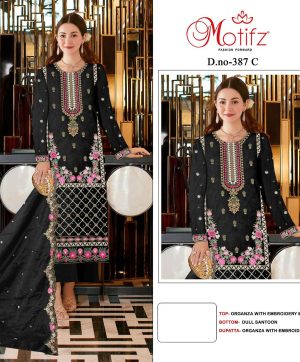 MOTIFZ 387 C PAKISTANI SUITS IN INDIA