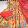 MURTI TRENDS RED AFGHANI ANGRAKHA STYLE COLLECTION