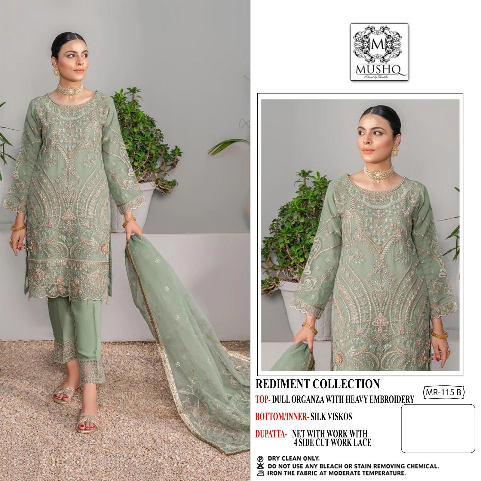 MUSHQ MR 115 B READYMADE SALWAR SUITS IN INDIA