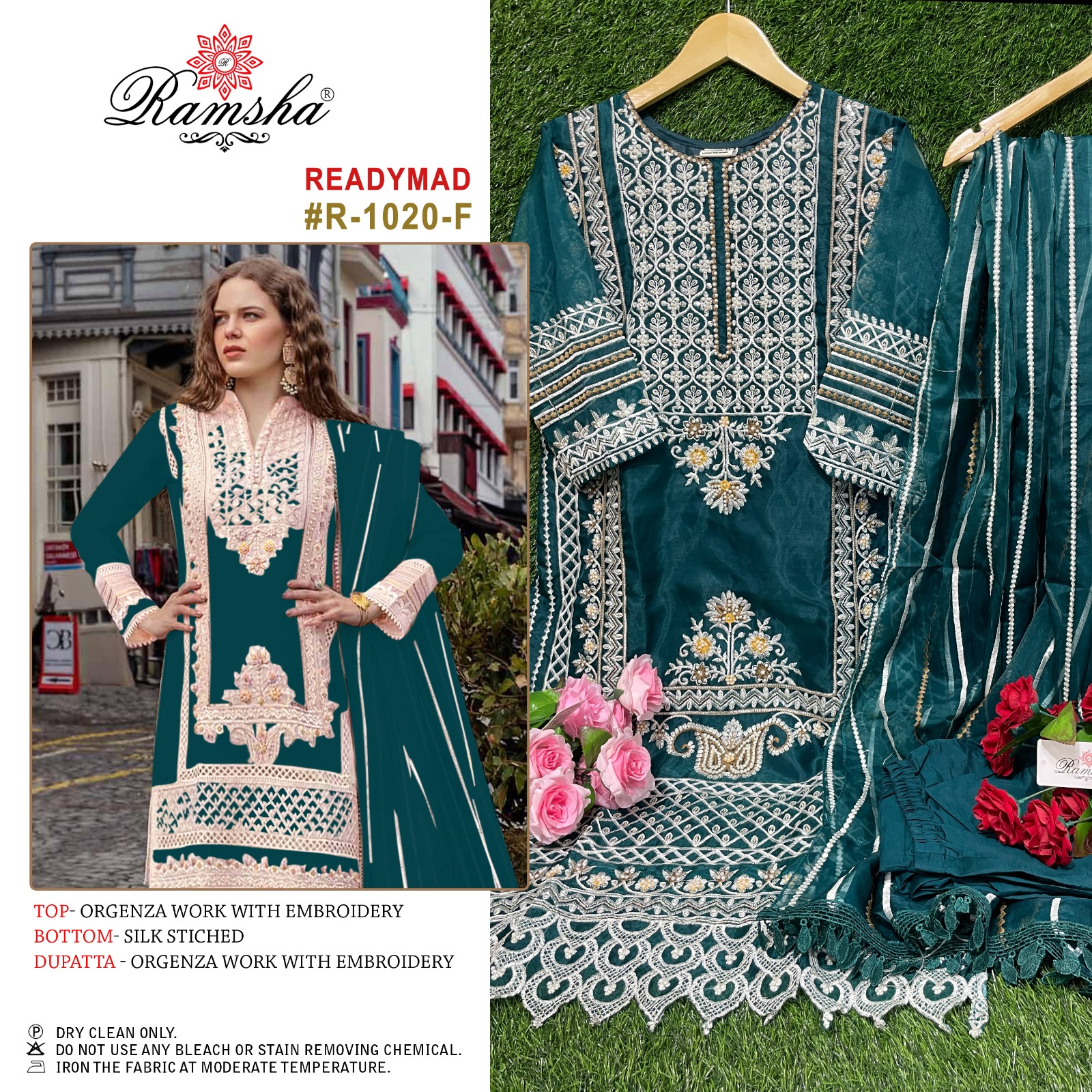 RAMSHA FASHION R 1020 E TO H READYMADE SUITS