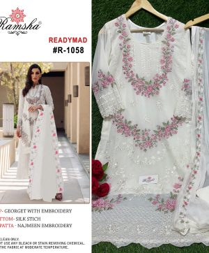 RAMSHA FASHION R 1058 READYMADE PAKISTANI SUITS