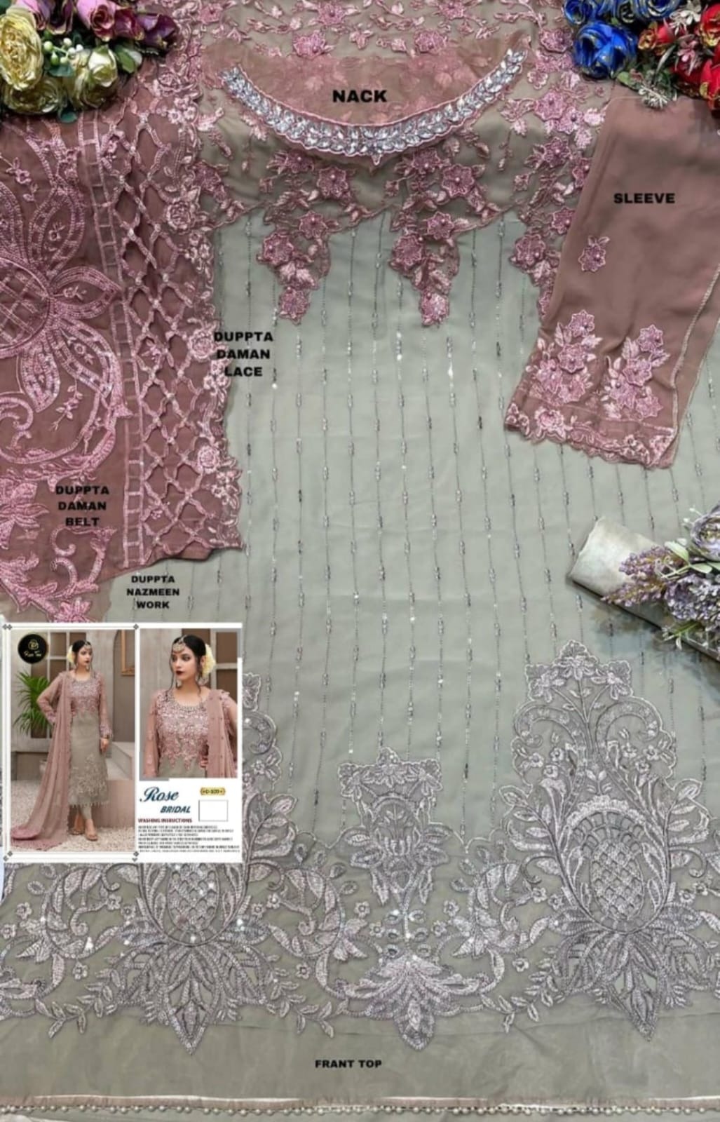 ROSE TEX D 109 ROSE BRIDAL SUITS COLLECTION