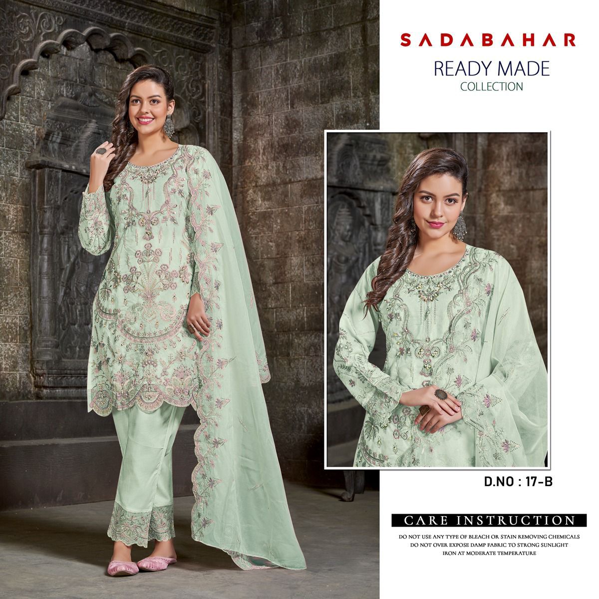 SADABAHAR 17 B READYMADE PAKISTANI SUITS