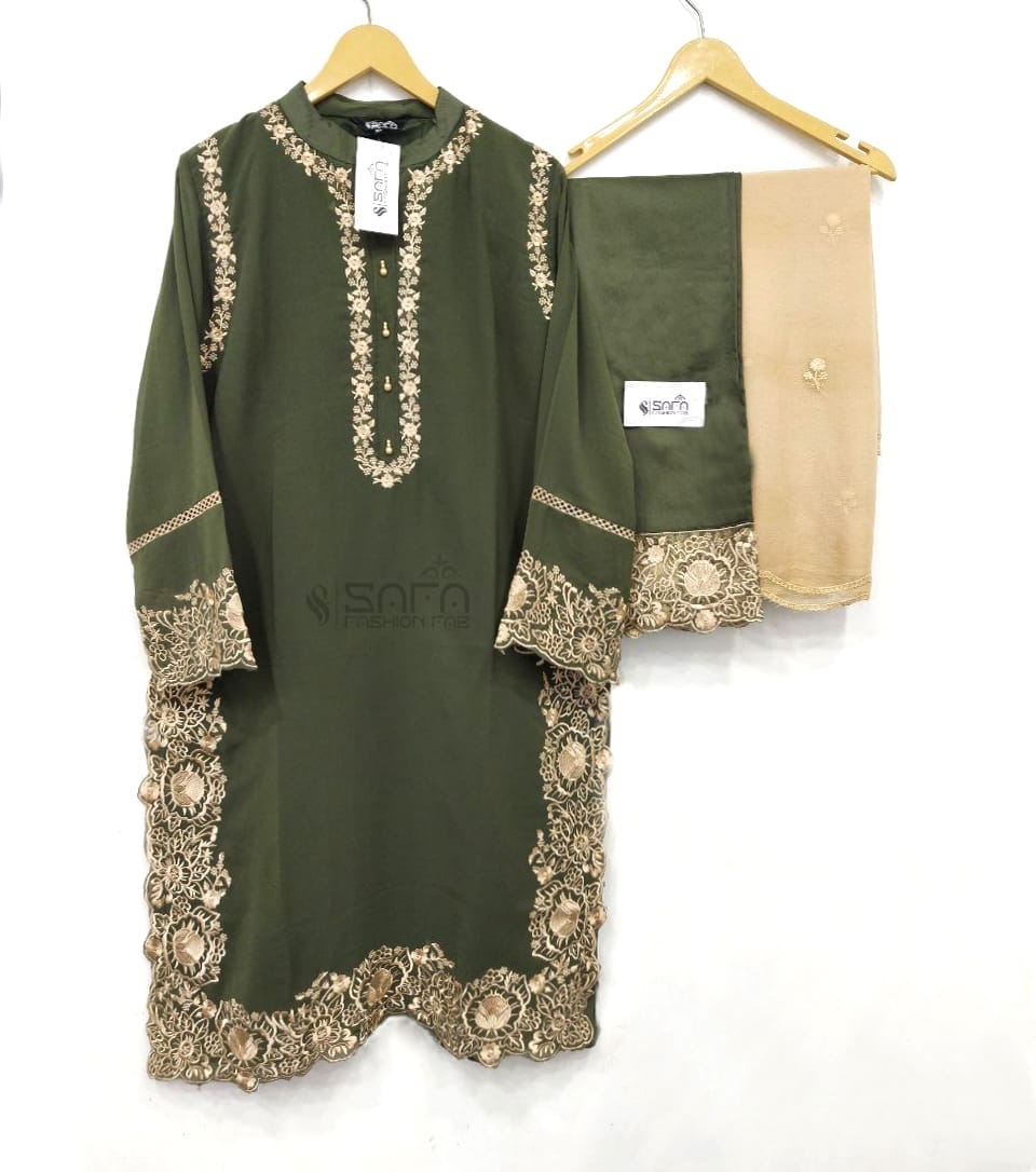 SAFA FASHION 1027 GREEN TUNIC MANUFACTURER