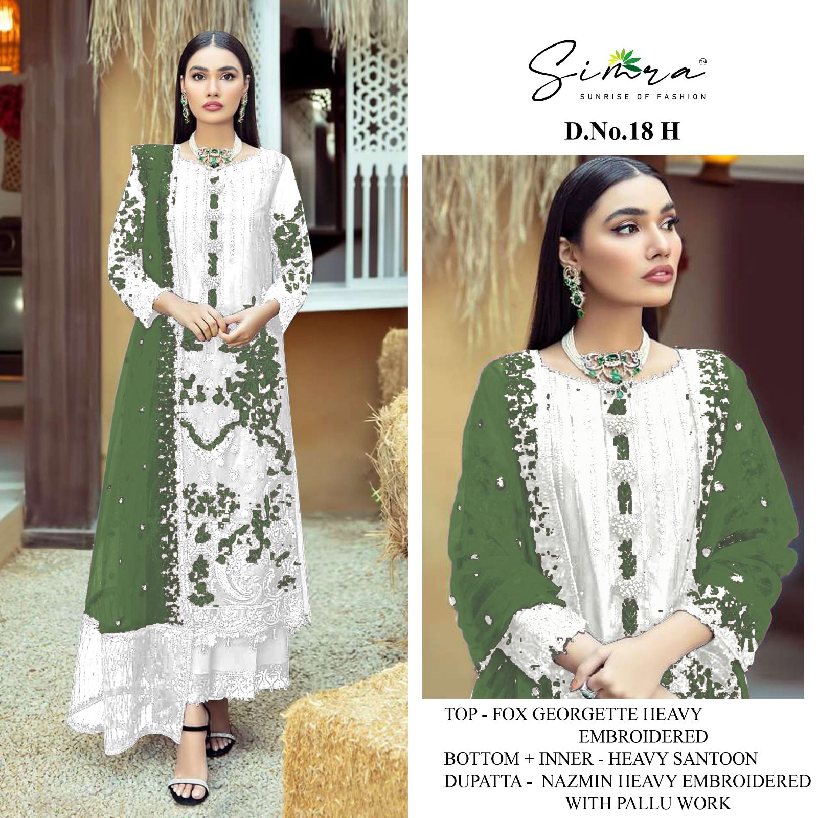 SIMRA 18 E TO H SALWAR SUITS MANUFACTURER