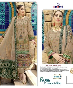 SHANAYA FASHION S 152 A ROSE PREMIUM SUITS