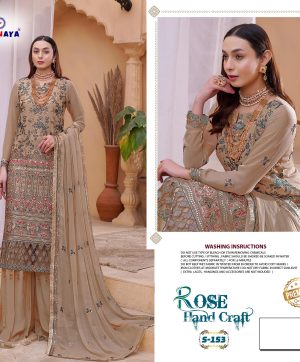 SHANAYA FASHION S 153 ROSE HAND CRAFT SUITS