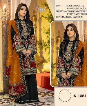 SHREE FABS K 1861 PAKISTANI SUITS IN INDIA