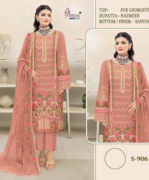 SHREE FABS S 906 SALWAR SUITS WHOLESALE