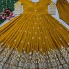 SHREE HARI NSR 765 A DESIGNER GOWN MANUFACTURER