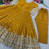 SHREE HARI NSR 765 A DESIGNER GOWN MANUFACTURER