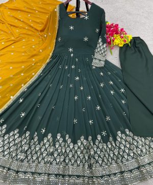 SHREE HARI NSR 765 B DESIGNER GOWN MANUFACTURER