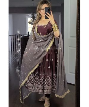 SHREE HARI NSR 765 D DESIGNER GOWN MANUFACTURER