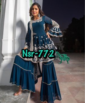 SHREE HARI NSR 772 DESIGNER SUITS WHOLESALE