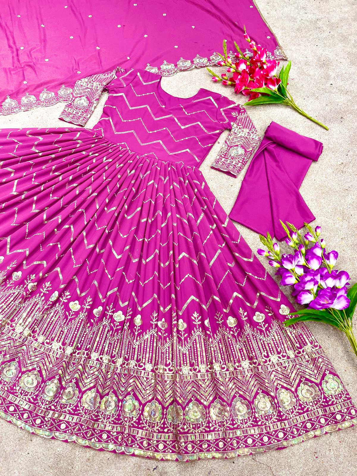 SHREE HARI SR 1510 DESIGNER GOWN MANUFACTURER