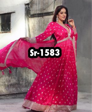 SHREE HARI SR 1583 DESIGNER GOWN MANUFACTURER