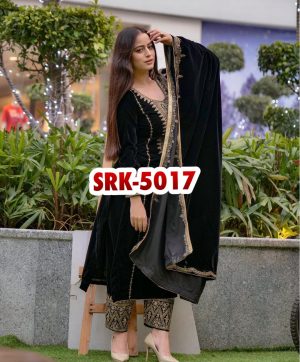 SHREE HARI SRK 5017 DESIGNER VELVET SUITS