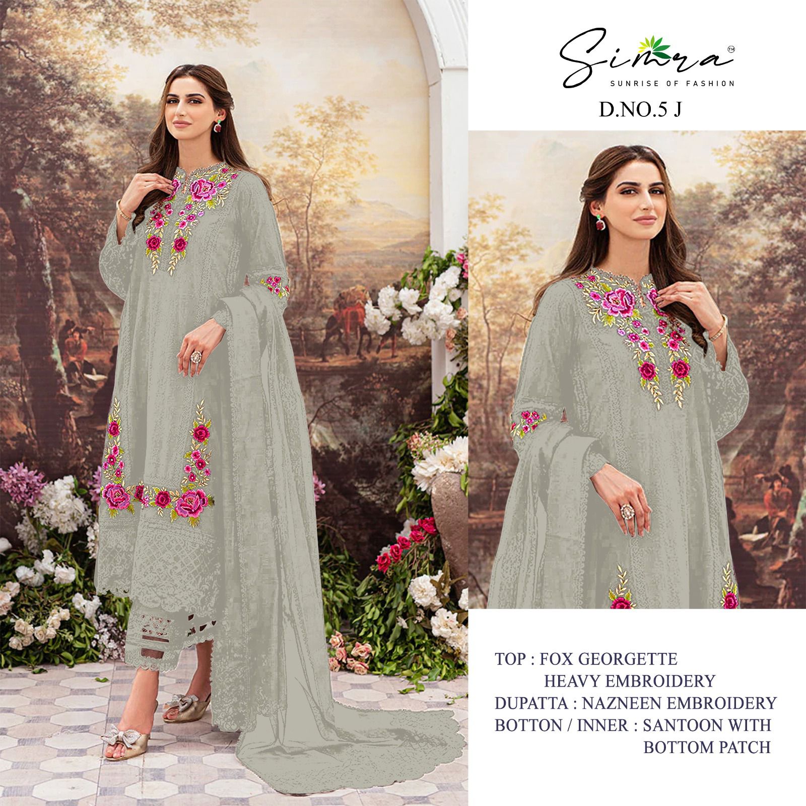 SIMRA 5 G TO J SALWAR SUITS MANUFACTURER