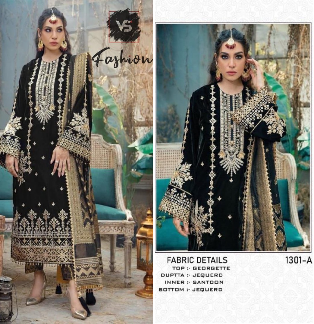 VS FASHION 1301 A SALWAR SUITS WHOLESALE