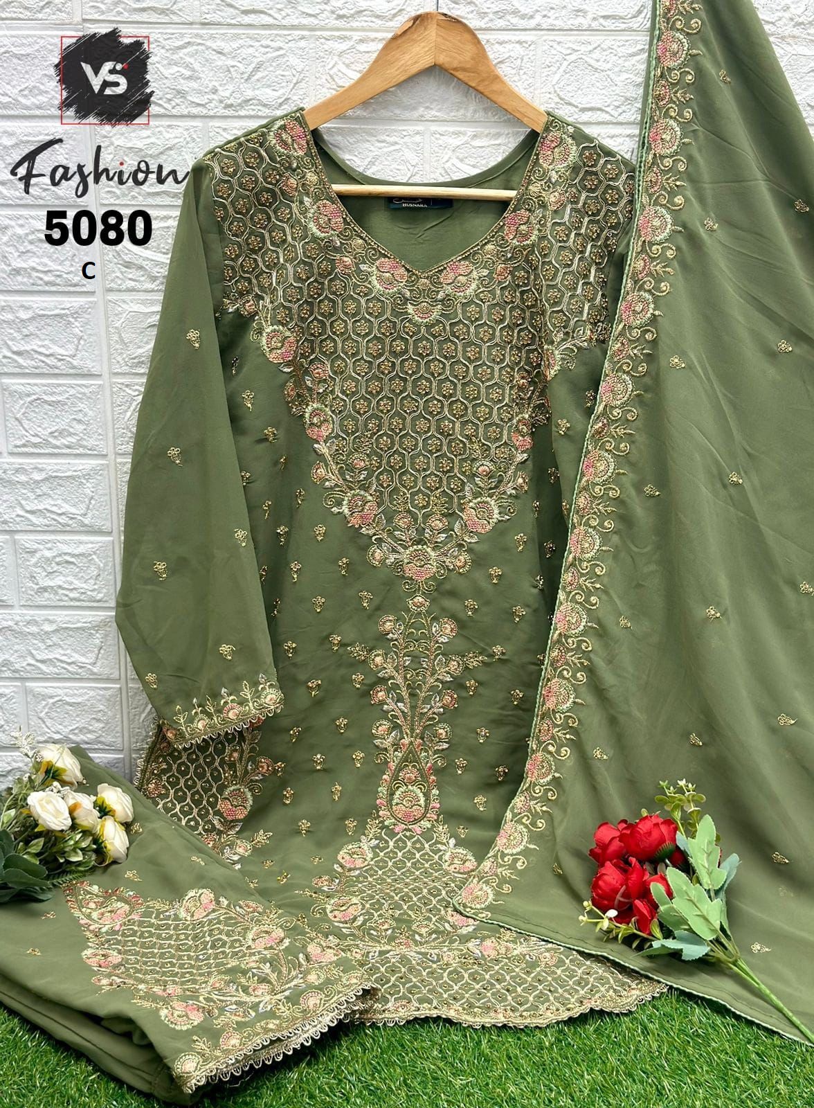 VS FASHION 5080 A TO H READYMADE PAKISTANI SUITS