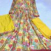 ASIM JOFA YELLOW ALIA CUT DESIGENR SUITS WHOLESALE