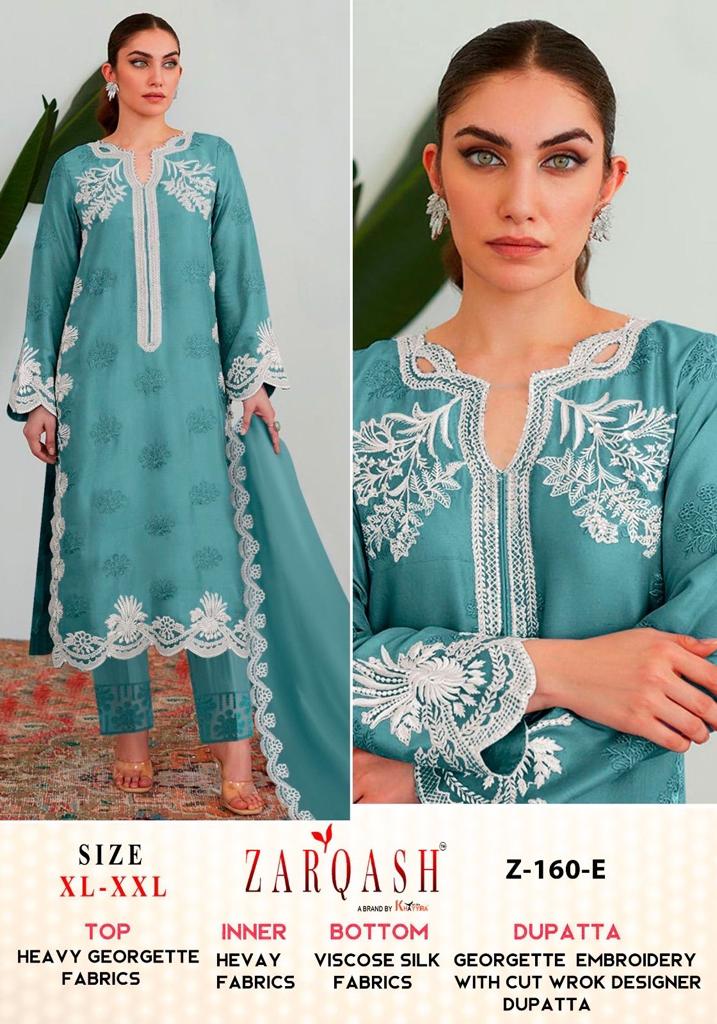 ZARQASH Z 160 A TO F READYMADE SUITS WHOLESALE