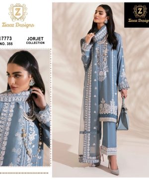 ZIAAZ DESIGNS 355 PAKISTANI SUITS IN INDIA