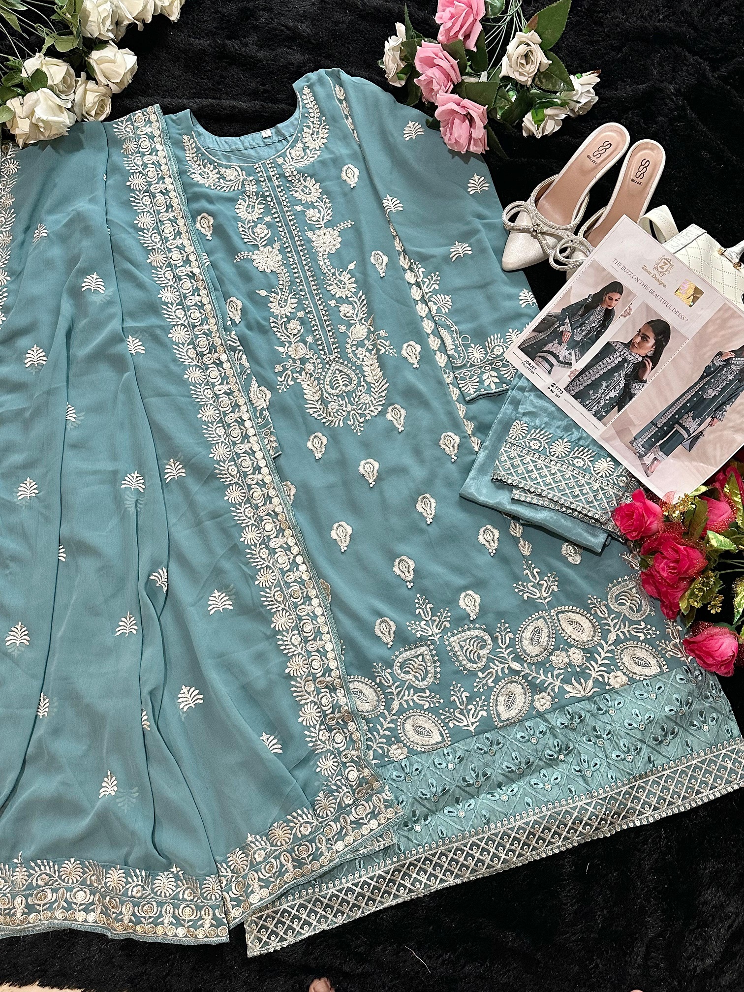 ZIAAZ DESIGNS 355 PAKISTANI SUITS IN INDIA