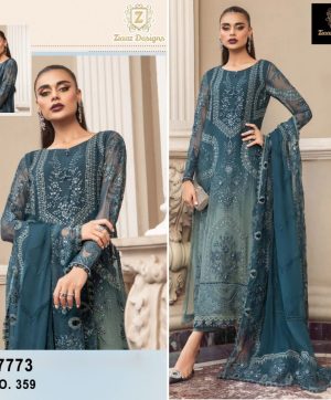 ZIAAZ DESIGNS 359 PAKISTANI SUITS IN INDIA