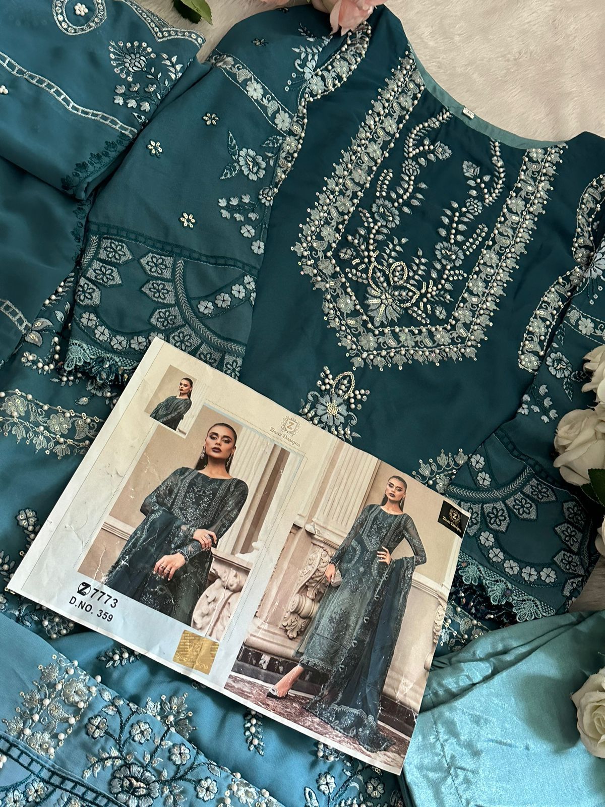 ZIAAZ DESIGNS 359 PAKISTANI SUITS IN INDIA