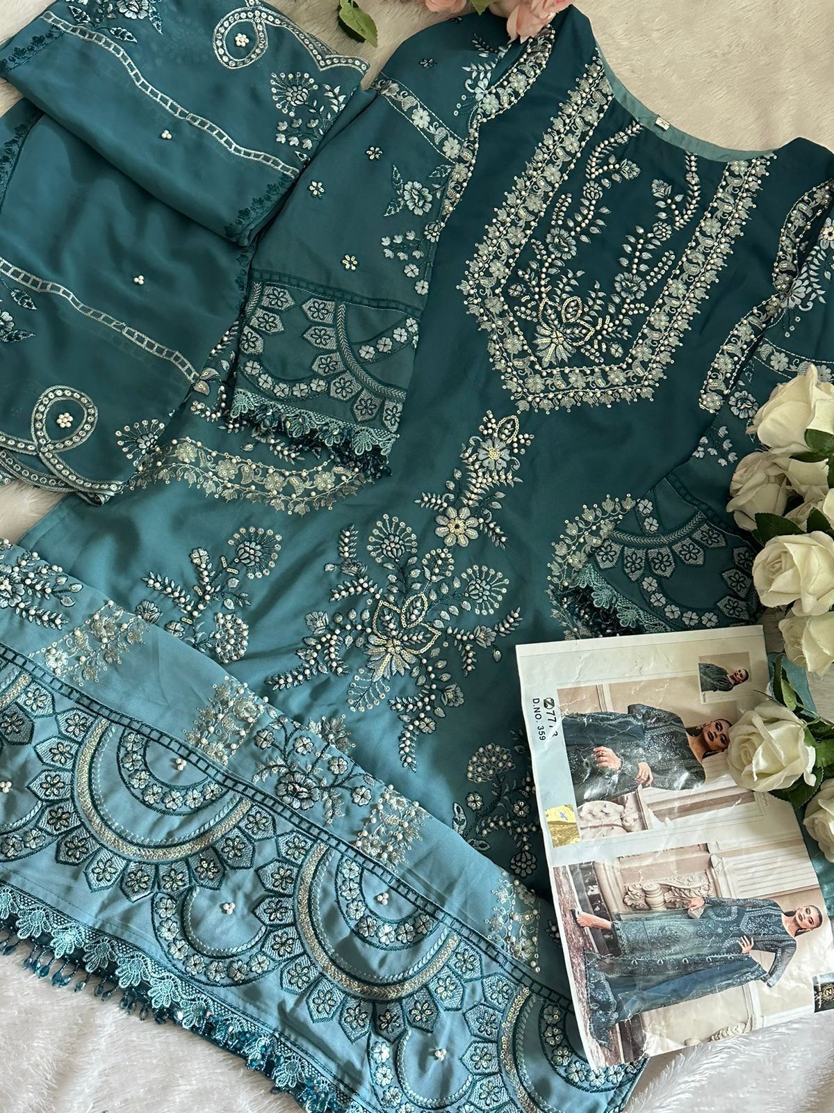 ZIAAZ DESIGNS 359 PAKISTANI SUITS IN INDIA