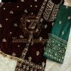 ZIAAZ DESIGNS 361 VELVET PAKISTANI SUITS IN INDIA