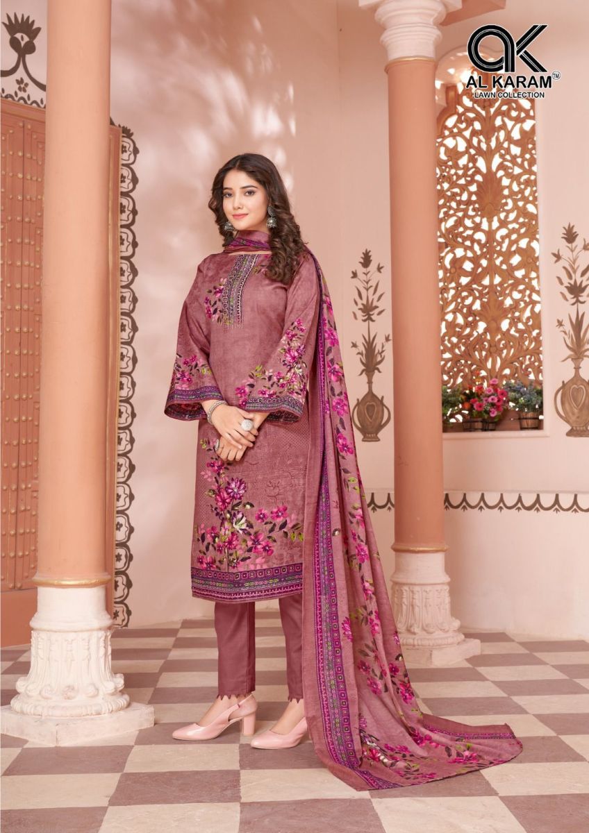 AL KARAM JASMINE VOL 03 KARACHI SUITS IN INDIA