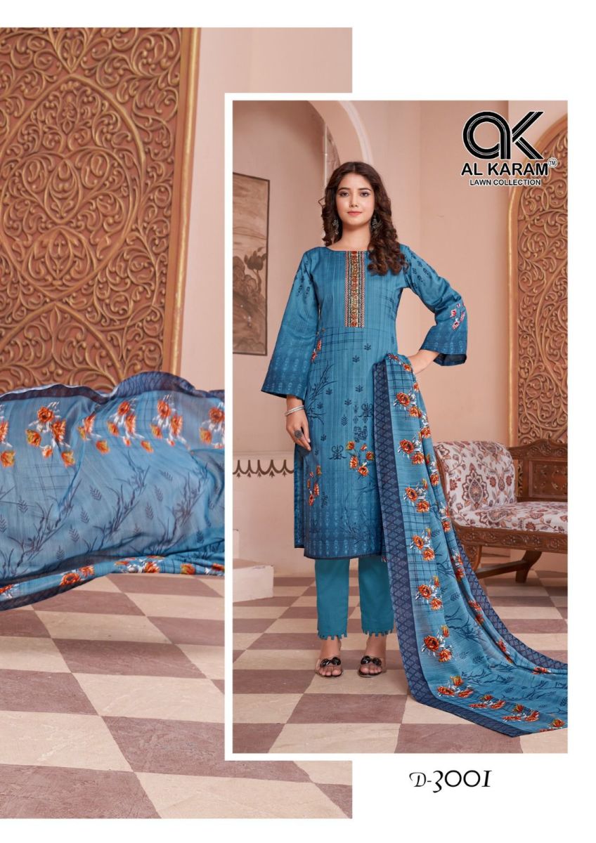 AL KARAM JASMINE VOL 03 KARACHI SUITS IN INDIA