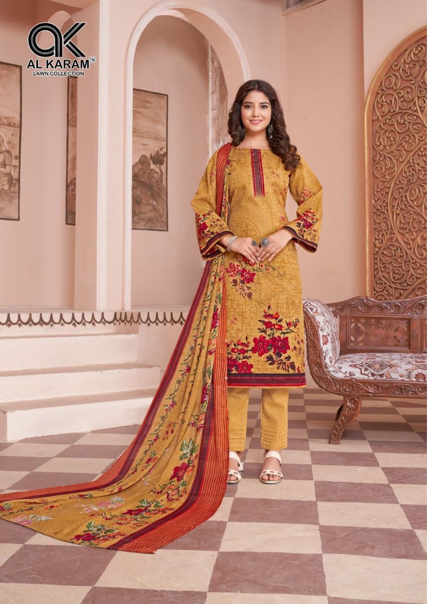 AL KARAM JASMINE VOL 03 KARACHI SUITS IN INDIA