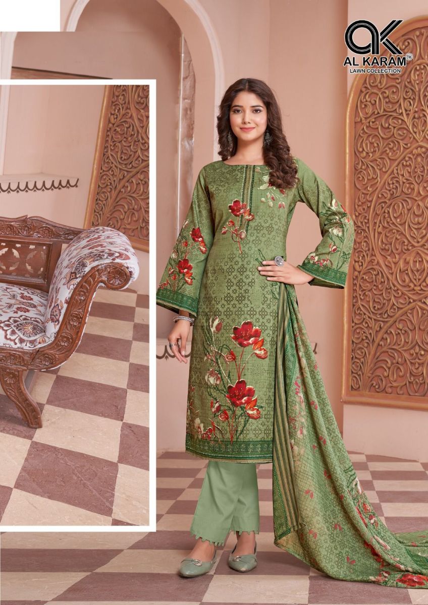 AL KARAM JASMINE VOL 03 KARACHI SUITS IN INDIA